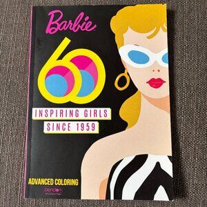 Mattell Barbie Coloring Book – “60 Inspiring Girls Since 1959” 2018 Vintage
